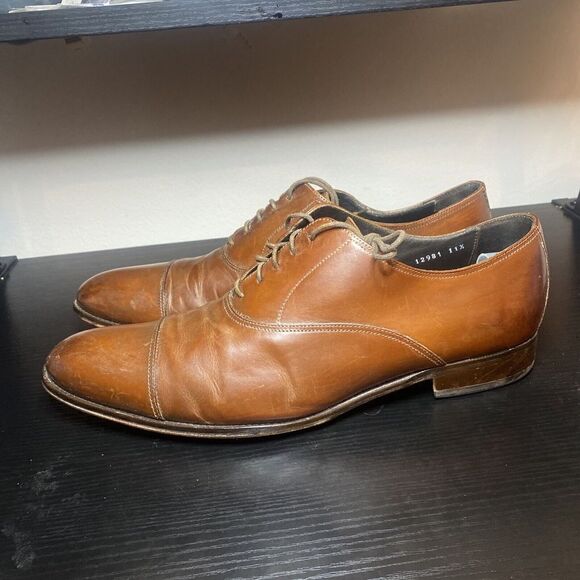 To Boot New York Brandon Cap Toe Oxford - 12981 - Brown - Size 11.5 - Picture 1 of 11